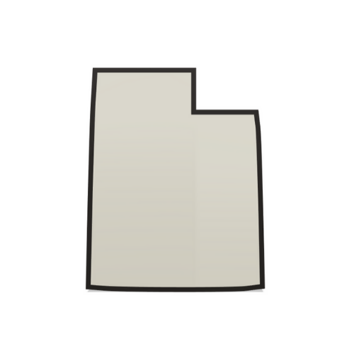 Utah Wall Lightbox - United States - 3D Print File - Digital File Digital My Custom Designs