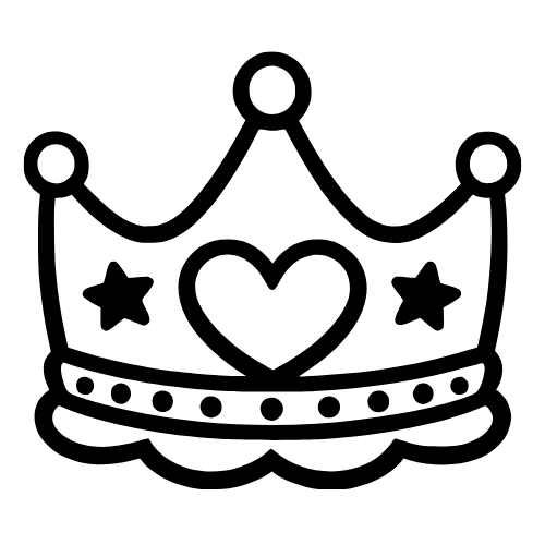 Baby Crown Design - Digital File - XCS Friendly Digital My Custom Designs PDF