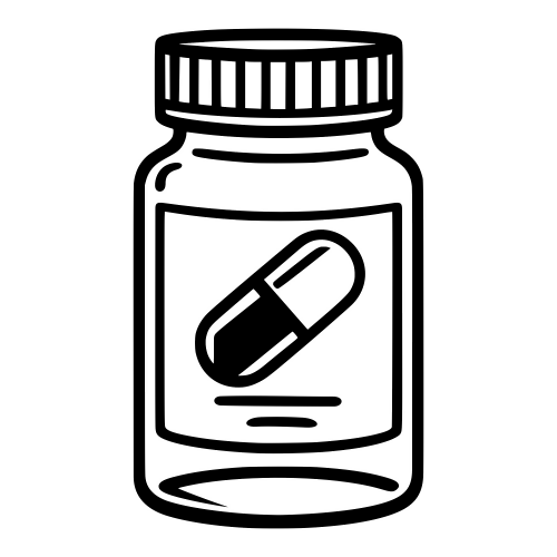 Pill Bottle - Digital File - XCS Friendly Digital My Custom Designs PDF