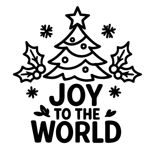 Joy to the World - Digital File - XCS Friendly Digital My Custom Designs PDF