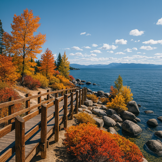 Sand Harbor State Park - Lake Tahoe - Nevada United States - Rendered - Digital File Digital My Custom Designs PDF