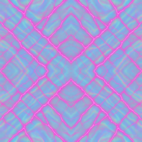 Luxury and Ornamental - Holographic Marble Veining With Neon Pink And Cyan - Pattern - Digital File Digital My Custom Designs PDF