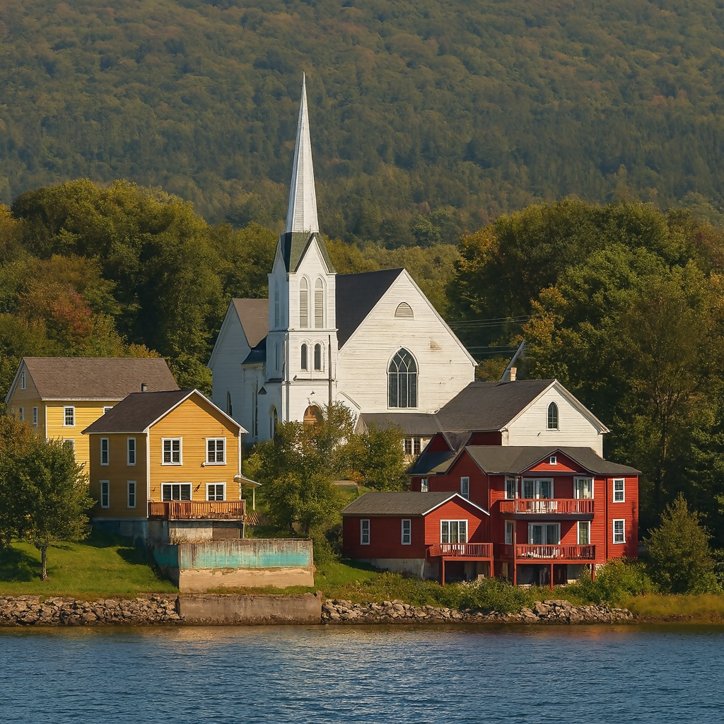 Annapolis Royal - Nova Scotia Canada - Rendered - Digital File Digital My Custom Designs PDF