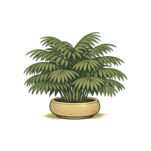 Elegant Parlor Palm - Art & Aesthetics - T Shirt Designs - Digital File