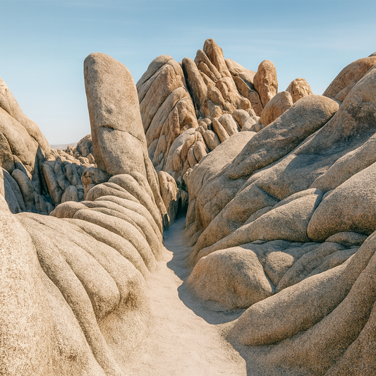 Arch Rock Nature Trail - Joshua Tree National Park - California United States - Rendered - Digital File Digital My Custom Designs PDF