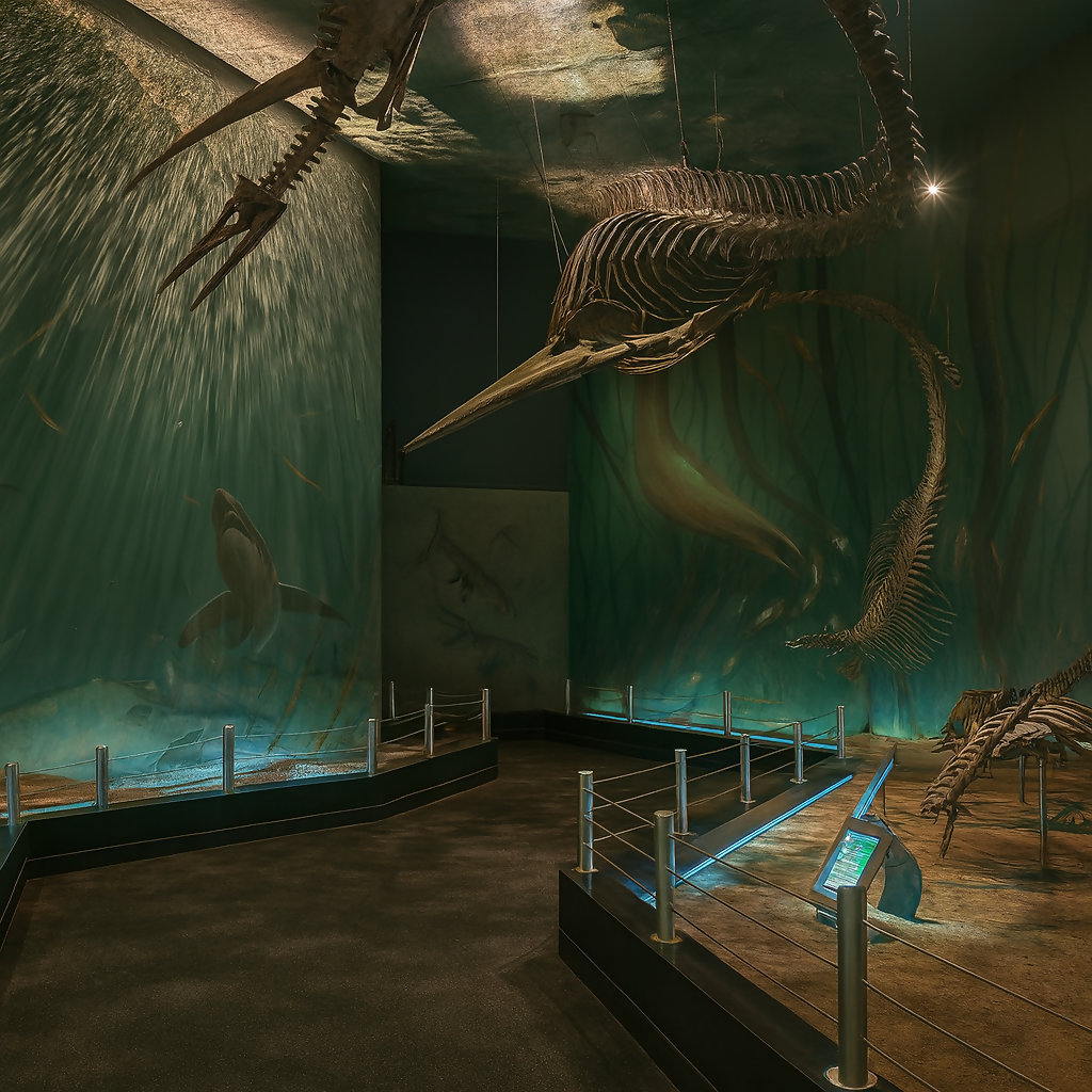 Drumheller & Royal Tyrrell Museum - Alberta Canada - Rendered - Digital File Digital My Custom Designs PDF