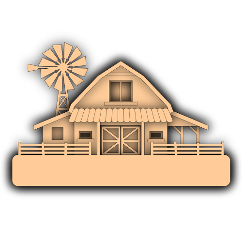 Key Holder Barn - Wall / Home Decor - Digital File Digital My Custom Designs SVG