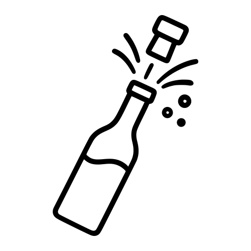 Wine Bottle Popping Cork - Digital File - XCS Friendly Digital My Custom Designs PDF