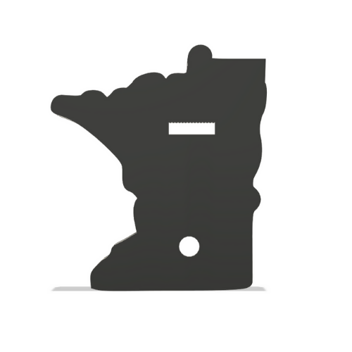 Minnesota Wall Lightbox - United States - 3D Print File - Digital File Digital My Custom Designs