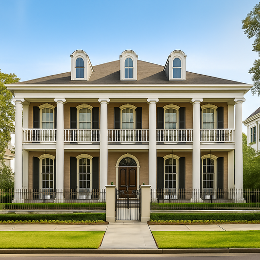 McKnight - Marioni - Nolan House - Garden District - Louisiana United States - Rendered - Digital File Digital My Custom Designs PDF