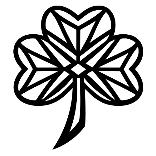 Geometric Clover - Digital File - XCS Friendly Digital My Custom Designs PDF