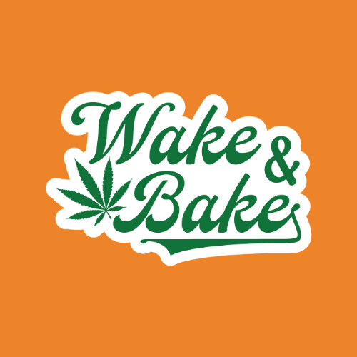 Wake and Bake - Stickers - Digital Files Digital My Custom Designs ZIP File