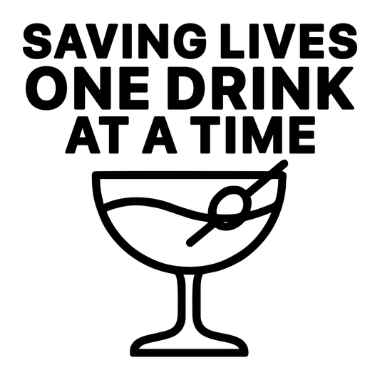 Saving Lives One Drink at a Time - Digital File - XCS Friendly Tumbler My Custom Designs PNG