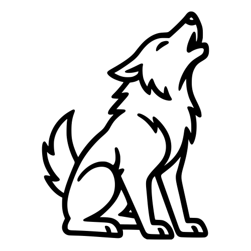 Werewolf Howling - Digital File - XCS Friendly Digital My Custom Designs PDF