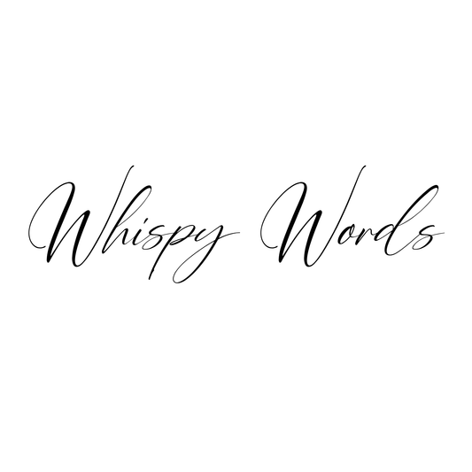 Whispy Words My Custom Designs Font Digital File Digital My Custom Designs OTF File