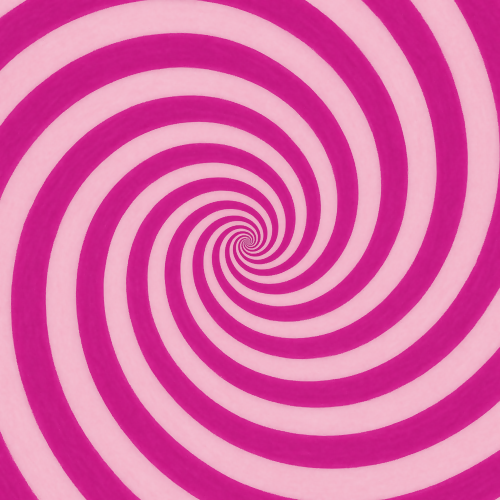 Holiday and Seasonal - Infinite Candy Swirl In Ultraviolet Pink - Pattern - Digital File Digital My Custom Designs PDF