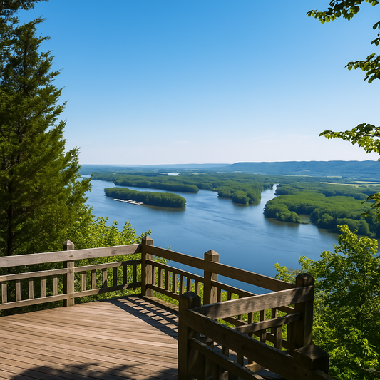Pikes Peak State Park - Iowa United States - Rendered - Digital File Digital My Custom Designs PDF