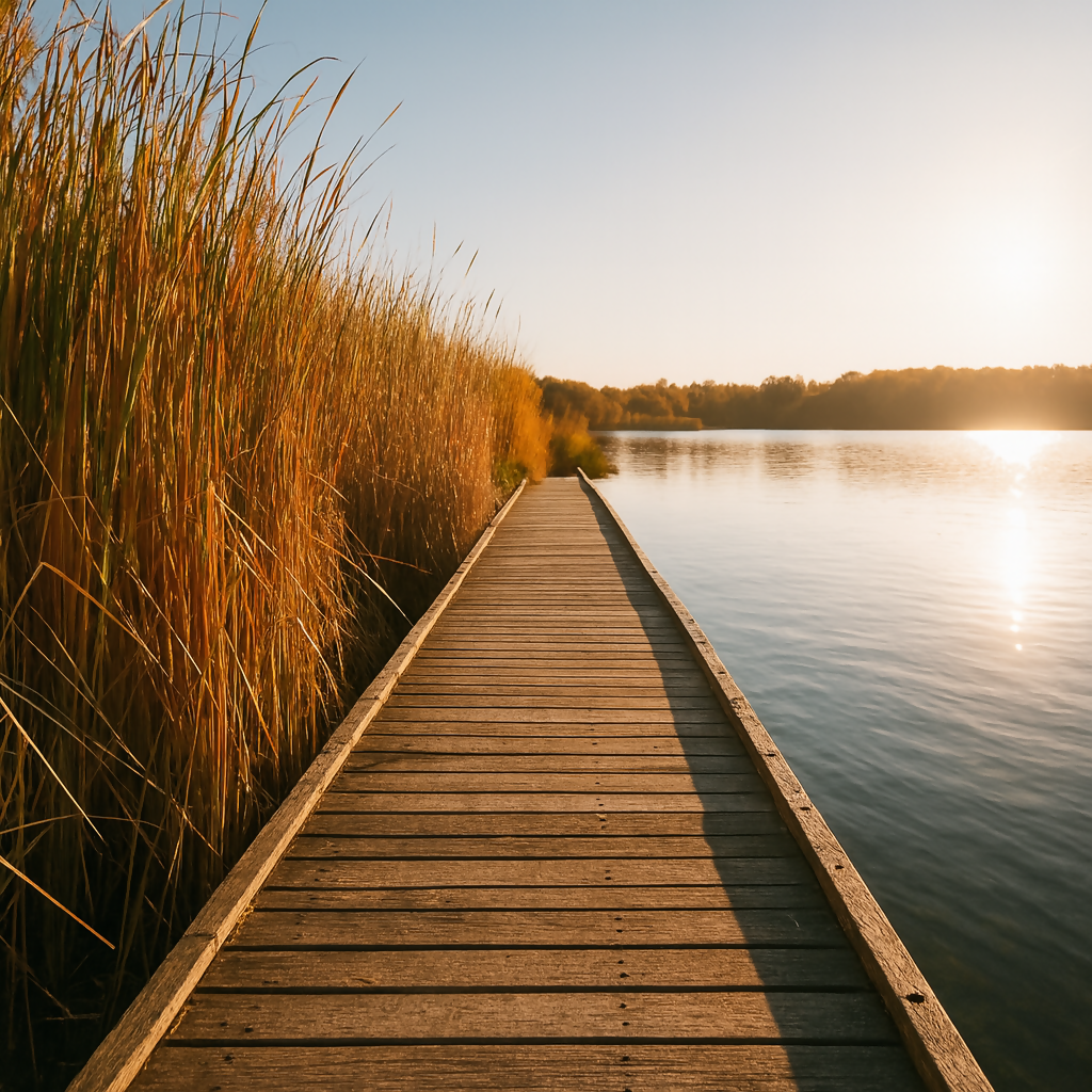 Lake Devonian FortWhyte Alive - Manitoba Canada - Rendered - Digital File Digital My Custom Designs PDF