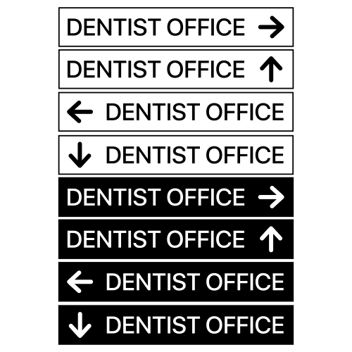 Dentist Office Sign - Digital File - XCS Friendly Digital My Custom Designs PDF