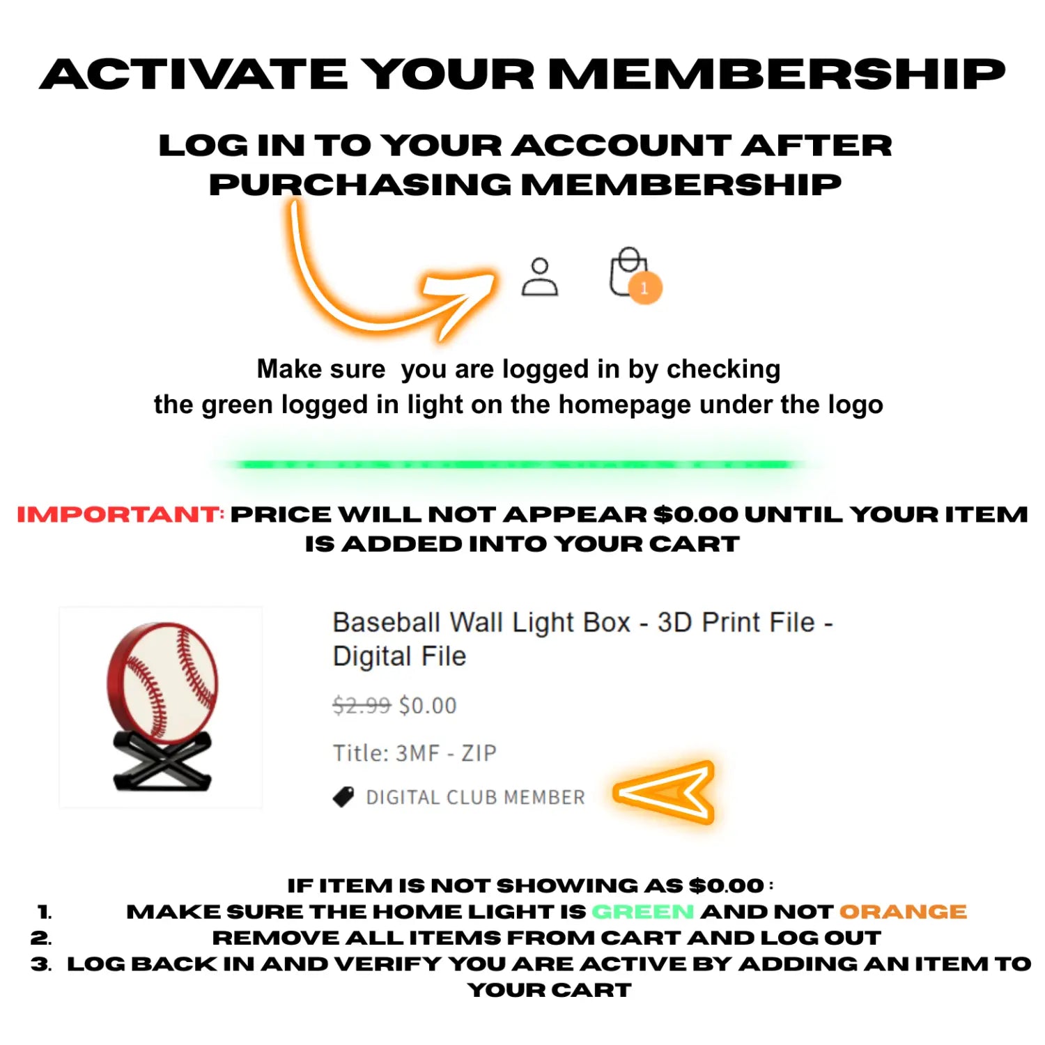 DIGITAL CLUB MEMBERSHIP