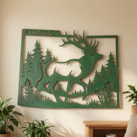 Wyoming - Wall / Home Decor - State Outline - United States - Digital File - ZIP File - Digital