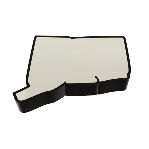 Connecticut Wall Lightbox - United States - 3D Print File - Digital File Digital My Custom Designs ZIP File