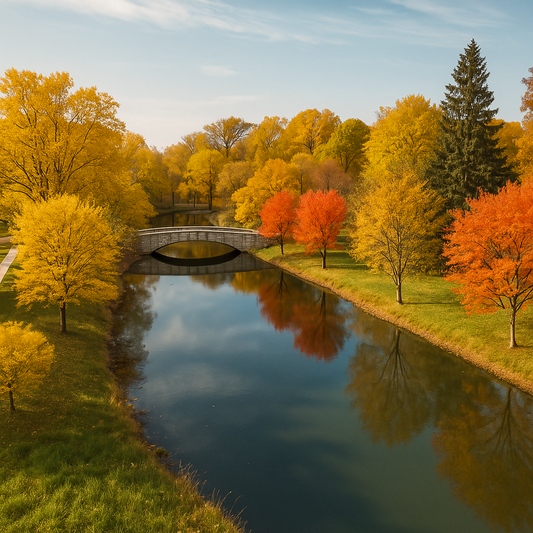 Victorian Footbridge - Forest Park (St. Louis) - Missouri United States - Rendered - Digital File Digital My Custom Designs PDF