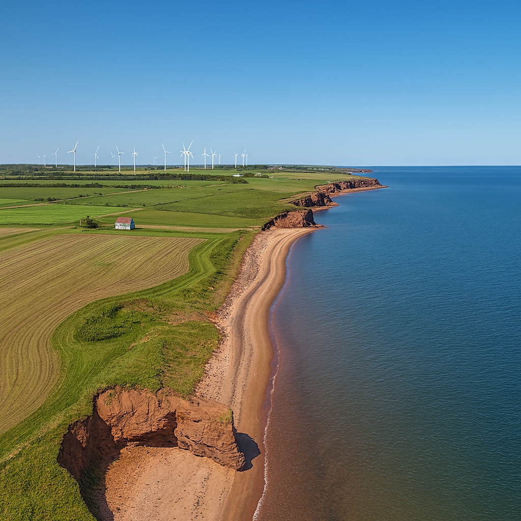 North Cape - Prince Edward Island Canada - Rendered - Digital File Digital My Custom Designs PDF
