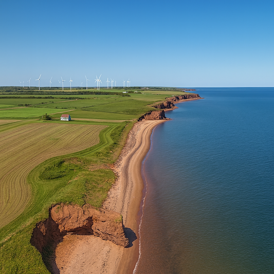 North Cape - Prince Edward Island Canada - Rendered - Digital File Digital My Custom Designs PDF