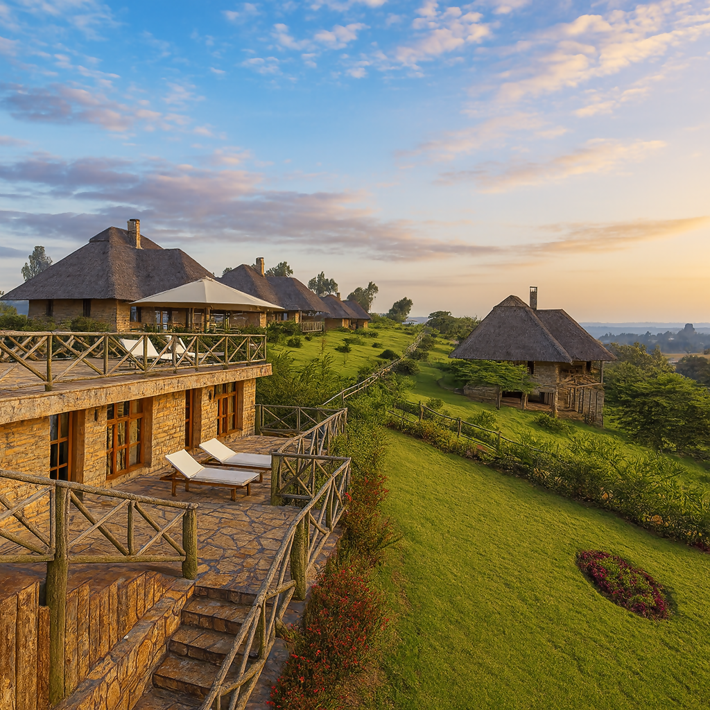 Neptune Ngorongoro Luxury Lodge - Ngorongoro Crater Tanzania - Africa - Rendered - Digital File Digital My Custom Designs PDF