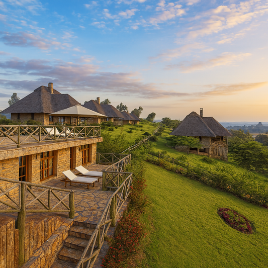 Neptune Ngorongoro Luxury Lodge - Ngorongoro Crater Tanzania - Africa - Rendered - Digital File Digital My Custom Designs PDF