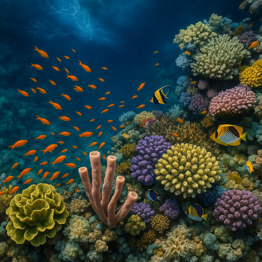 Coral Reefs - Sharm El-Sheikh Egypt - Africa - Rendered - Digital File Digital My Custom Designs PDF