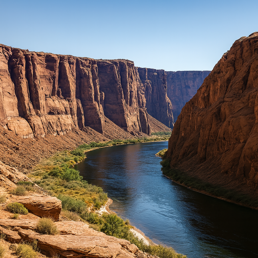 Lake Powell - Horseshoe Bend - Arizona United States - Rendered - Digital File Digital My Custom Designs PDF
