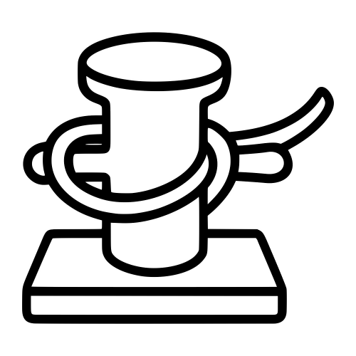 Dock Tie-off Post (bollard) - Digital File - XCS Friendly Digital My Custom Designs PDF