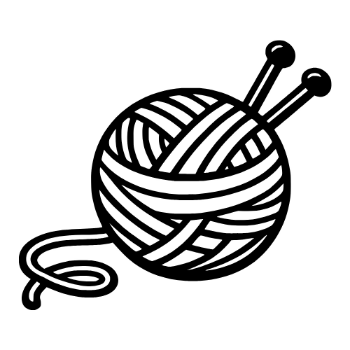 Yarn Sketch - Vector Graphics - Digital File Digital My Custom Designs PDF