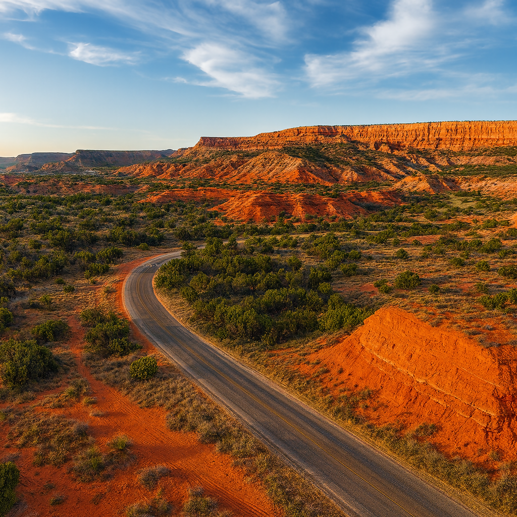 Palo Duro Canyon State Park - Texas United States - Rendered - Digital File Digital My Custom Designs PDF