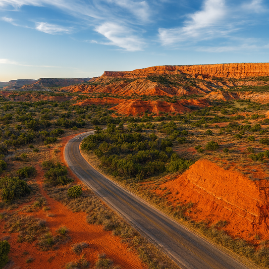 Palo Duro Canyon State Park - Texas United States - Rendered - Digital File Digital My Custom Designs PDF