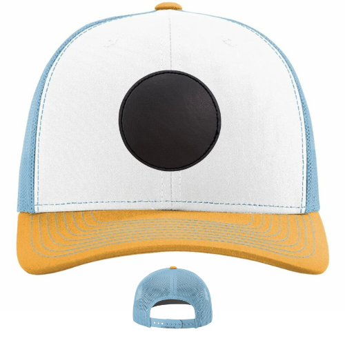 Classic Ball Cap with Customized Circle Patch