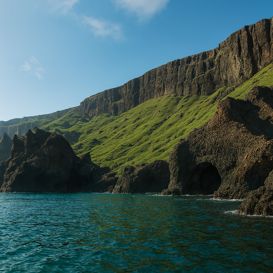 Coastline of Cornwallis Island - Nunavut Canada - Rendered - Digital File Digital My Custom Designs PDF