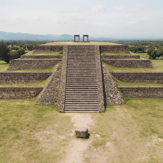 Cacaxtla Xochitécatl Archaeological Zone (Zona Arqueológica Cacaxtla Xochitécatl) - Tlaxcala Mexico - Rendered - Digital File Digital My Custom Designs PDF