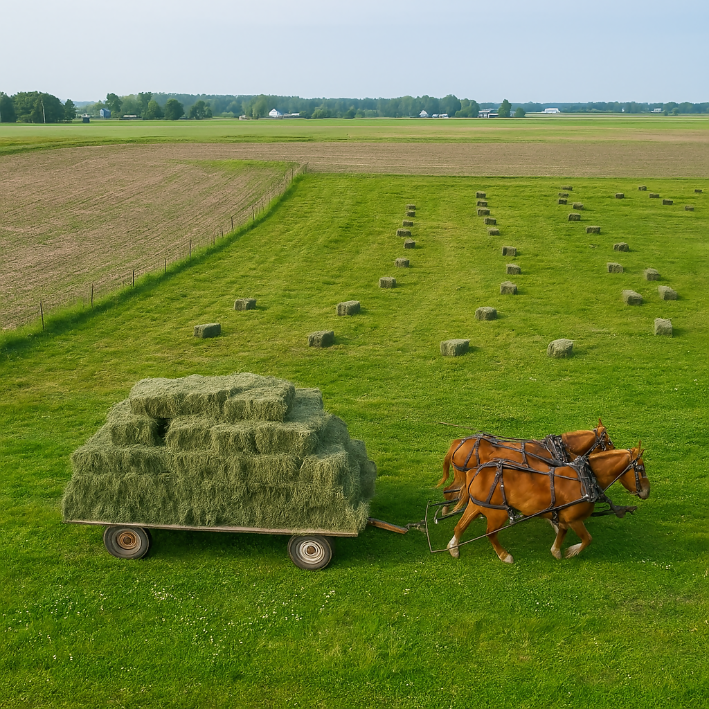 Amish Farm - Shipshewana Amish Country - Indiana United States - Rendered - Digital File Digital My Custom Designs PDF