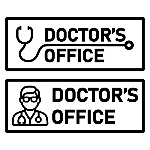 Doctors Office Sign - Digital File - XCS Friendly Digital My Custom Designs PDF