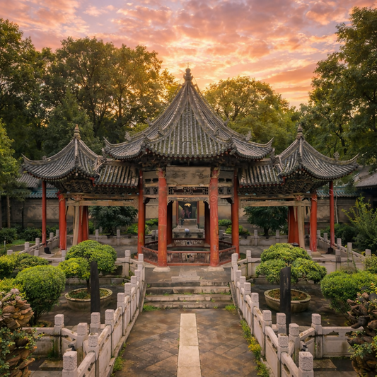 Great Mosque of Xi'an - Muslim Quarter - Xi’an China - Asia - Rendered - Digital File Digital My Custom Designs PDF