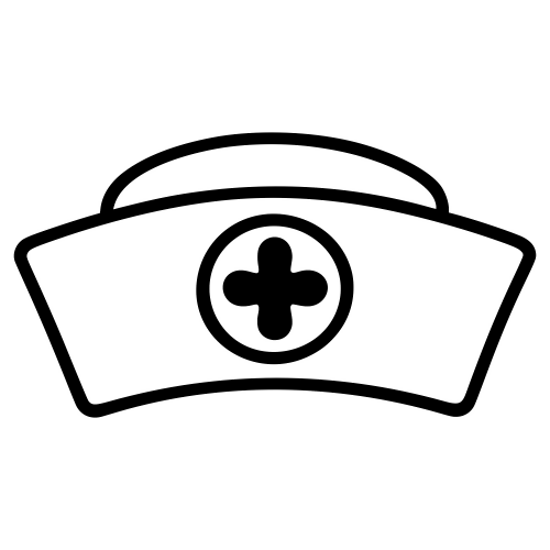 Nurse Cap - Digital File - XCS Friendly Digital My Custom Designs PDF