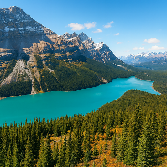 Lake Louise - Banff National Park - Alberta Canada - Rendered - Digital File Digital My Custom Designs PDF