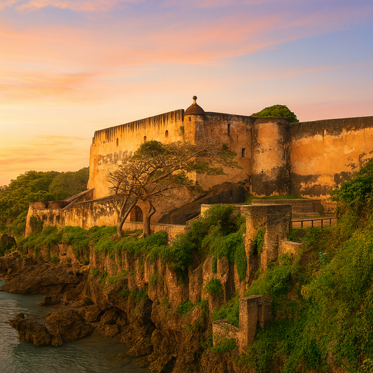 Fort Jesus - Mombasa Kenya - Africa - Rendered - Digital File Digital My Custom Designs PDF