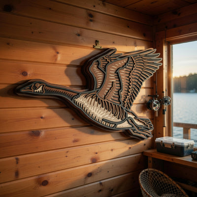 Goose - Animal - Layered Line Design - Digital File Digital My Custom Designs