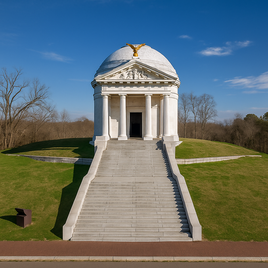 Illinois State Memorial - Vicksburg National Military Park - Mississippi United States - Rendered - Digital File Digital My Custom Designs PDF