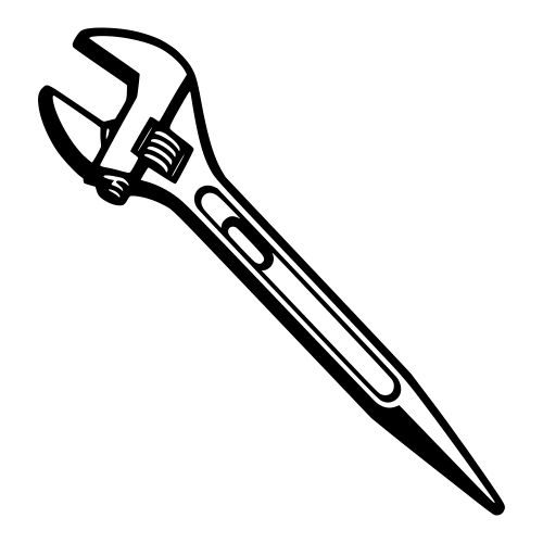 Spud Wrench - Vector Graphics - Digital File