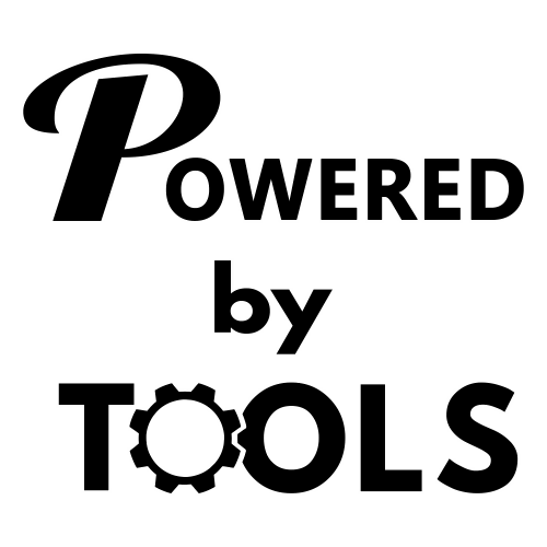 Powered By Tools Text - Digital File - XCS Friendly Digital My Custom Designs PDF